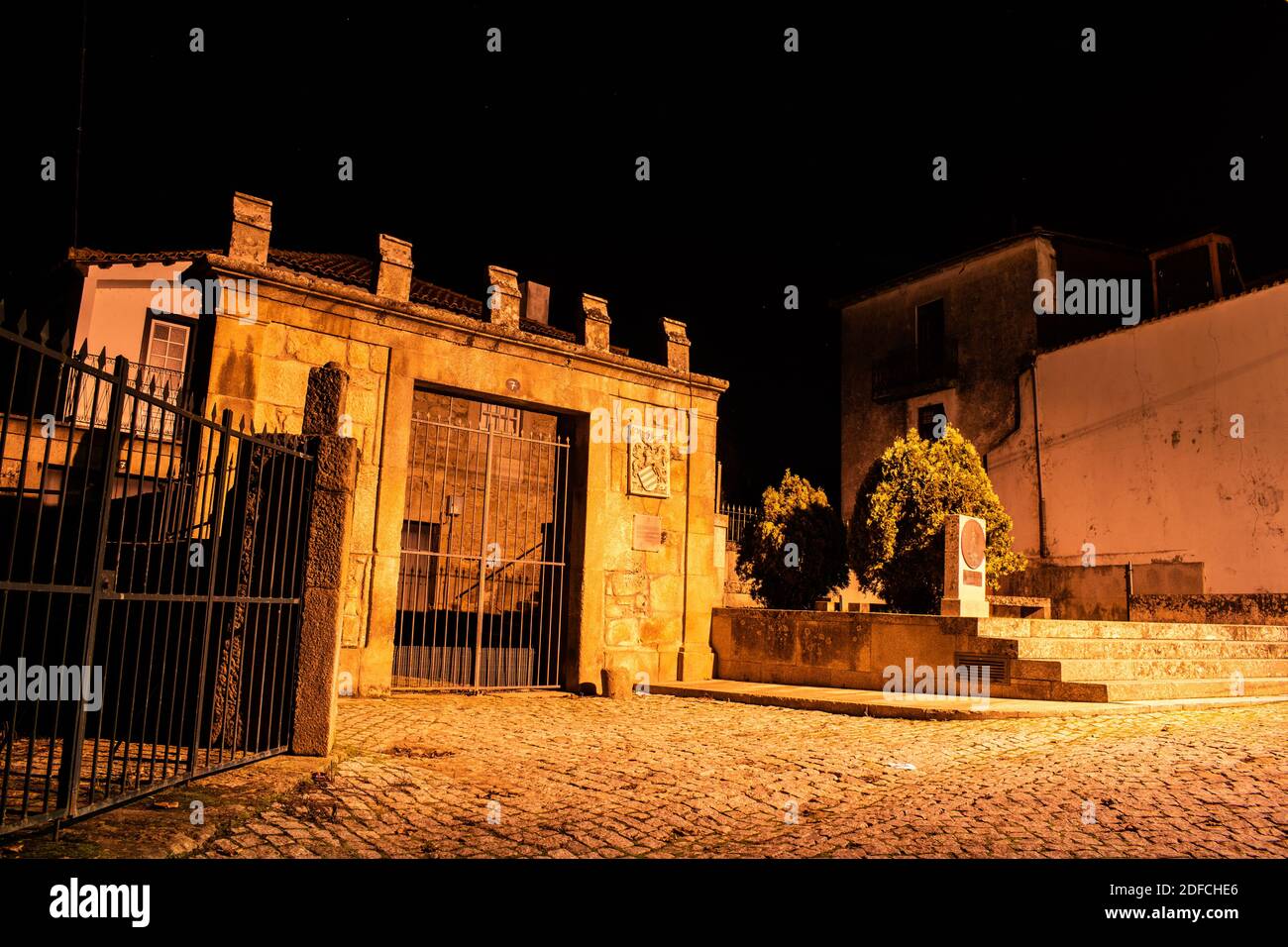 Ferdinand Magellan Haus - Casa de Fernão de Magalhães Stockfoto