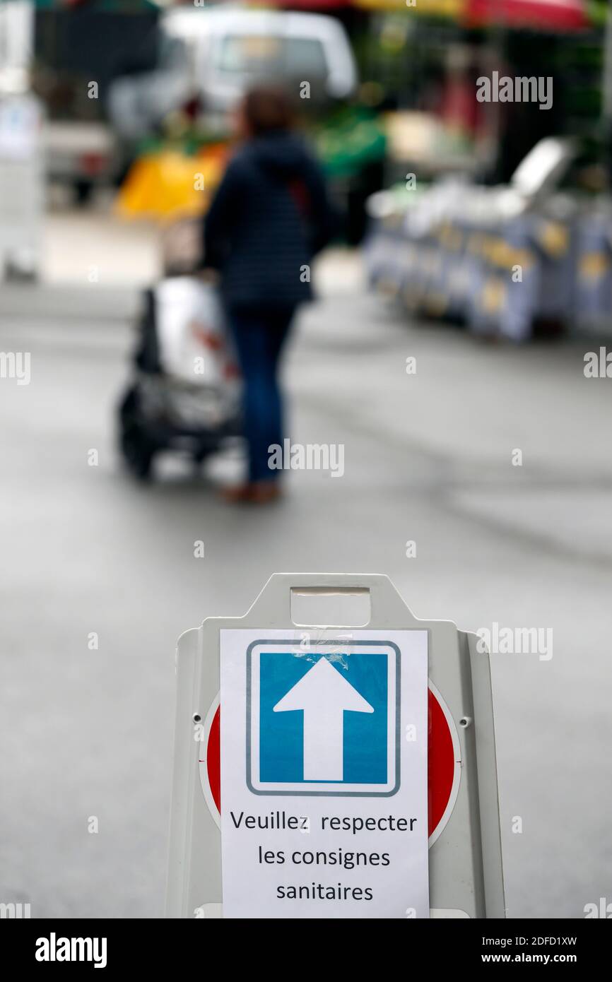 Coronavirus-Epidemie Stockfoto