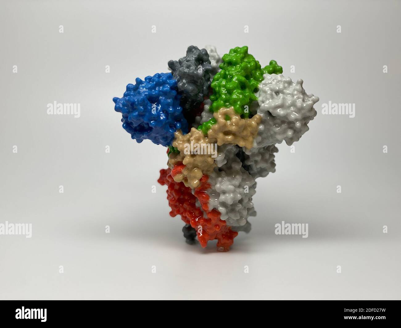 Neuartiges Coronavirus sars-Cov-2 Spike Protein Stockfoto