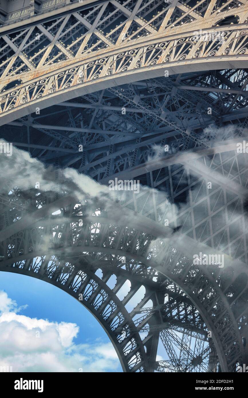 La Tour eiffel, paris, frankreich, europa Stockfoto
