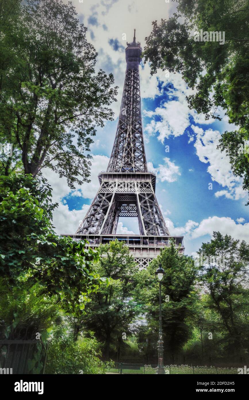 La Tour eiffel, paris, frankreich, europa Stockfoto
