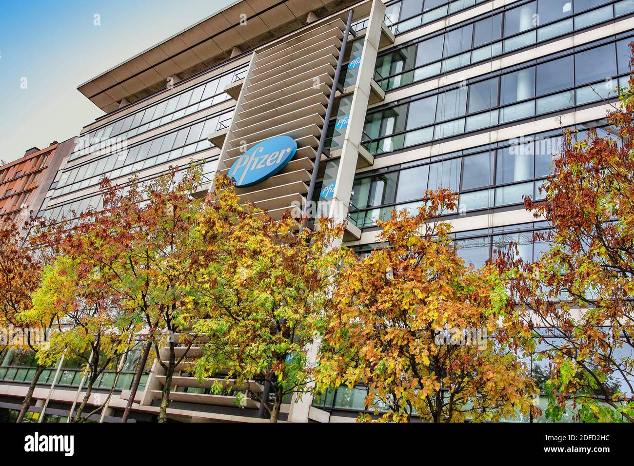 Funktionszustand des Logos Stockfoto