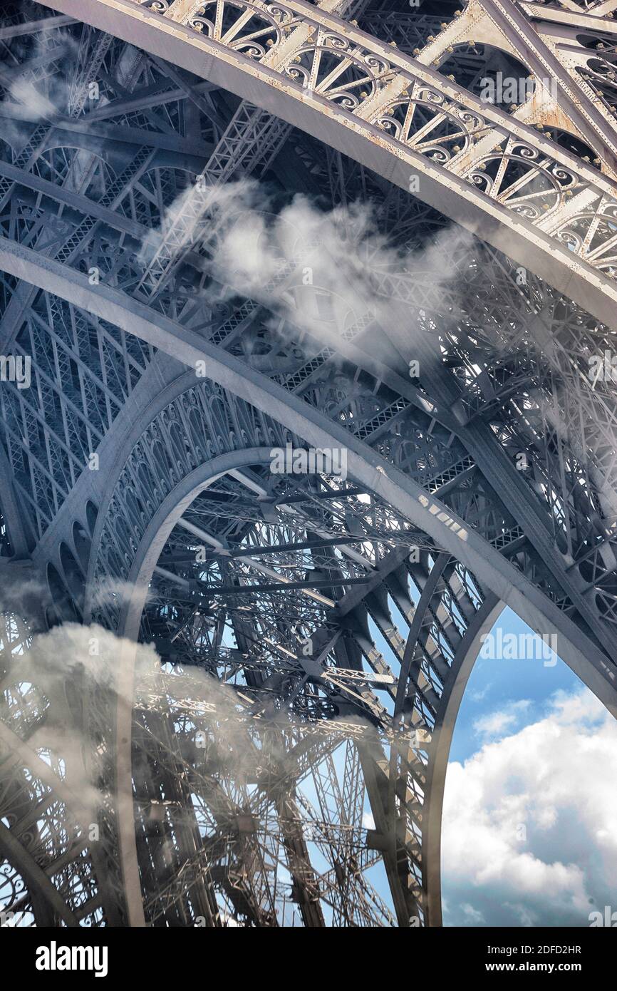 La Tour eiffel, paris, frankreich, europa Stockfoto