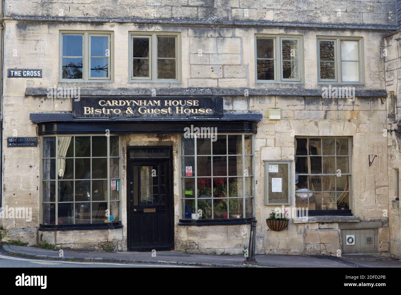 Das Cardynham Haus, Bistro und Gästehaus, painswick Stockfoto
