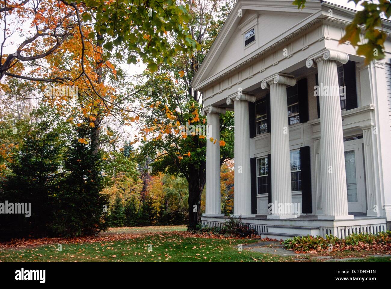 Exklusives Zuhause in Upstate New York, USA Stockfoto