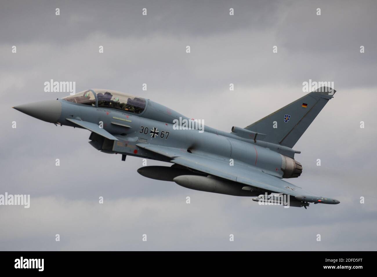 Luftwaffe Eurofighter EF2000 Stockfoto