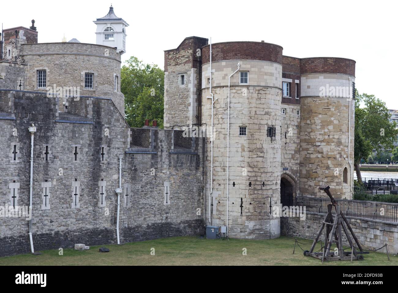 Der Tower of London, offiziell Königlicher Palast und Festung Ihrer Majestät in London Stockfoto