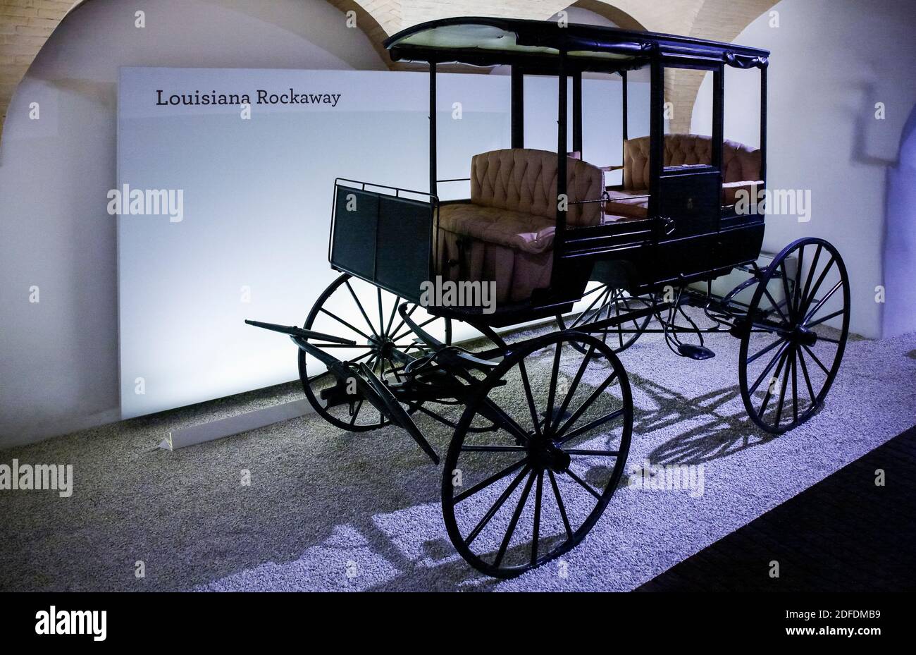 Italien Marche Macerata Civic Museum des Palazzo Buonaccorsi - Museum Der Beförderung - Stockfoto