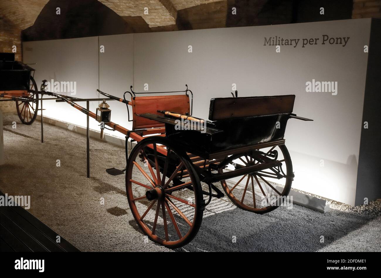 Italien Marche Macerata Civic Museum des Palazzo Buonaccorsi - Museum Der Beförderung - Stockfoto