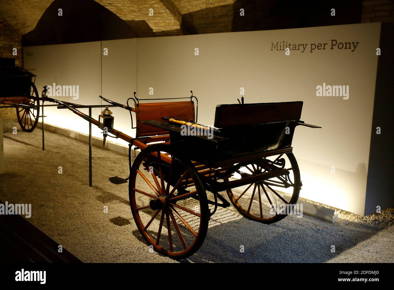 Italien Marche Macerata Civic Museum des Palazzo Buonaccorsi - Museum Der Beförderung - Stockfoto