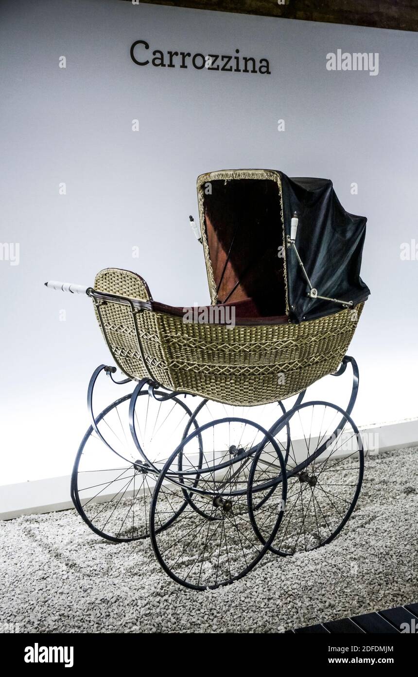 Italien Marche Macerata Civic Museum des Palazzo Buonaccorsi - Museum Der Beförderung - Stockfoto