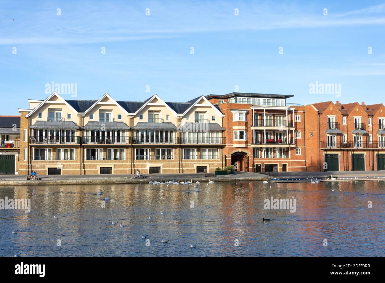 Eton Riverside Apartments, Eton, Berkshire, England, Großbritannien Stockfoto
