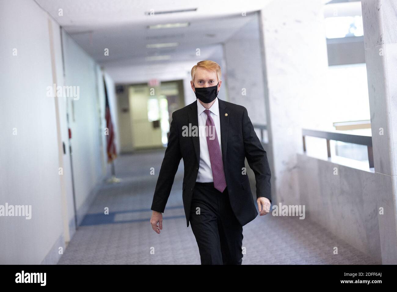 US-Senator James Lankford (Republikaner von Oklahoma) trifft am Donnerstag, den 23. Juli 2020, auf dem Capitol Hill in Washington, DC, USA, im Senat ein. Foto von Stefani Reynolds/CNP/ABACAPRESS.COM Stockfoto