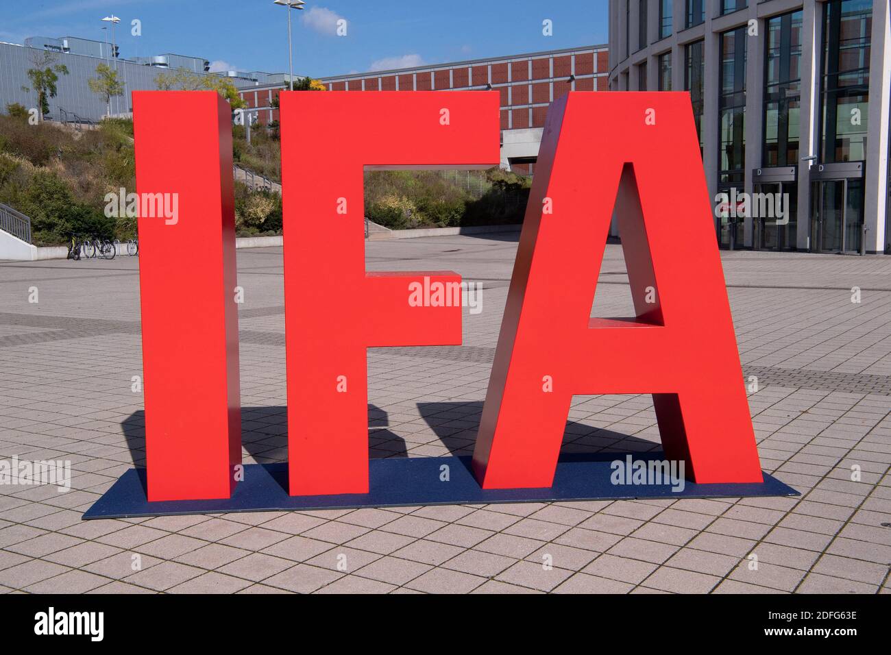 Die Berliner Messe findet am 3. September 2020 auf der IFA, der Weltleitmesse für Unterhaltungselektronik und Haushaltsgeräte, statt.die Messe findet vom 3. Bis 5. September 2020 in der deutschen Hauptstadt statt. Foto von David Niviere/ABACAPRESS.COM Stockfoto