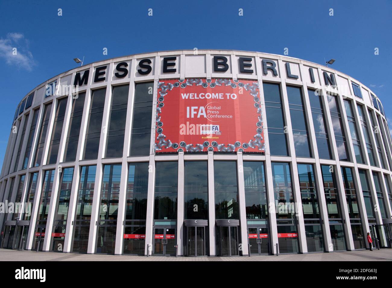 Die Berliner Messe findet am 3. September 2020 auf der IFA, der Weltleitmesse für Unterhaltungselektronik und Haushaltsgeräte, statt.die Messe findet vom 3. Bis 5. September 2020 in der deutschen Hauptstadt statt. Foto von David Niviere/ABACAPRESS.COM Stockfoto