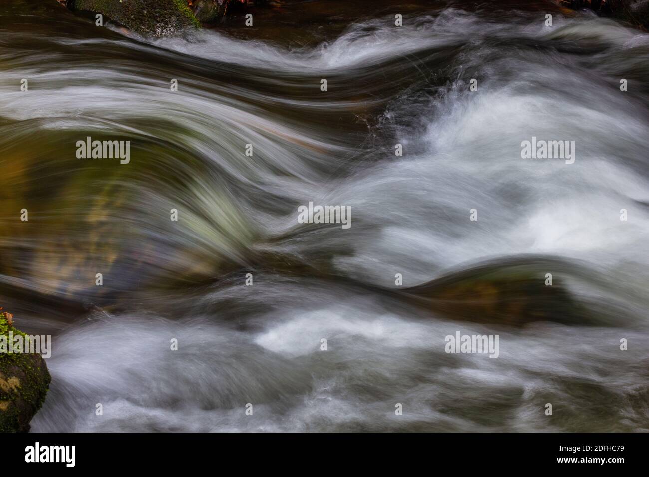 Rapids of the Middle Prong of the Little River, Great Smoky Mountains National Park, Tennessee, USA Stockfoto