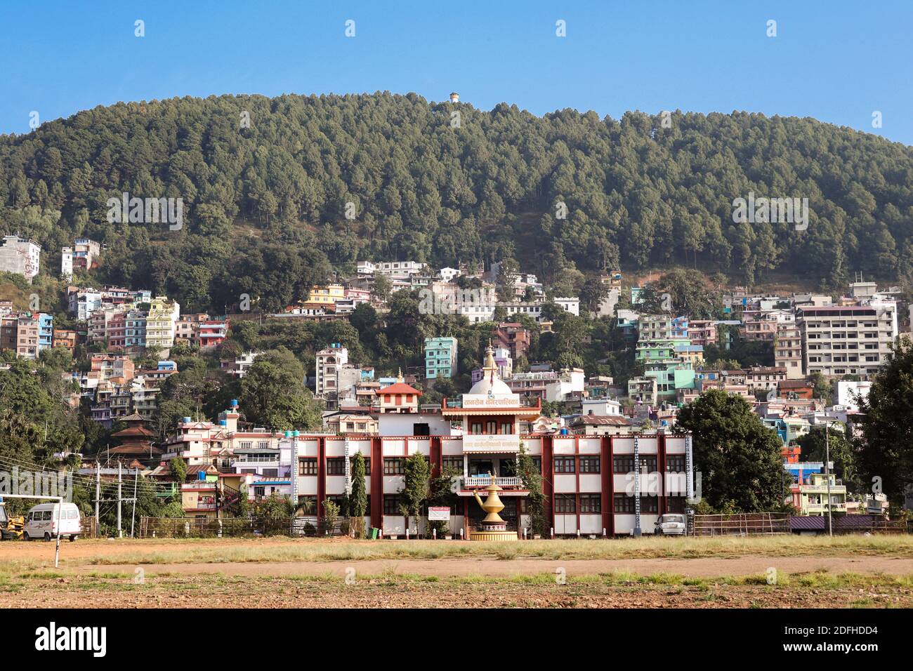 Tansen ist eine wunderschöne hügelige Station in Nepal und ist Eines der Top-Reiseziele von Nepal als gut Stockfoto