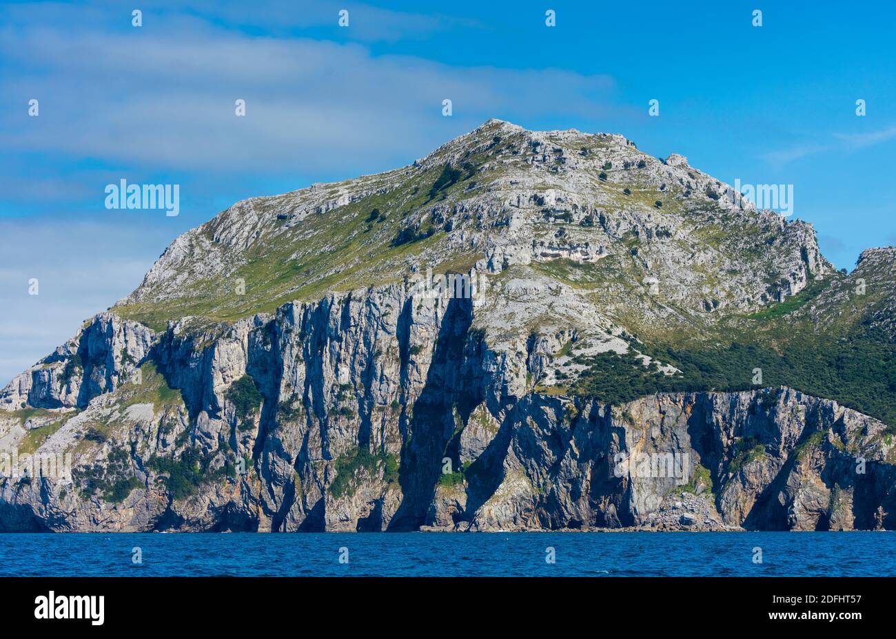 Candina Berg, 'Montaña Orientalische Costera", Biscaya, Kantabrien, Spanien, Europa Stockfoto