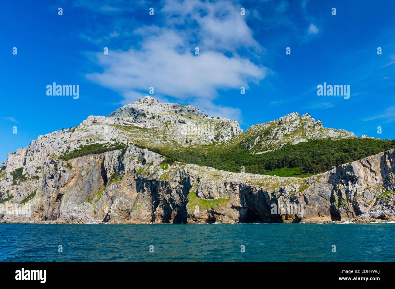 Candina Berg, 'Montaña Orientalische Costera", Biscaya, Kantabrien, Spanien, Europa Stockfoto