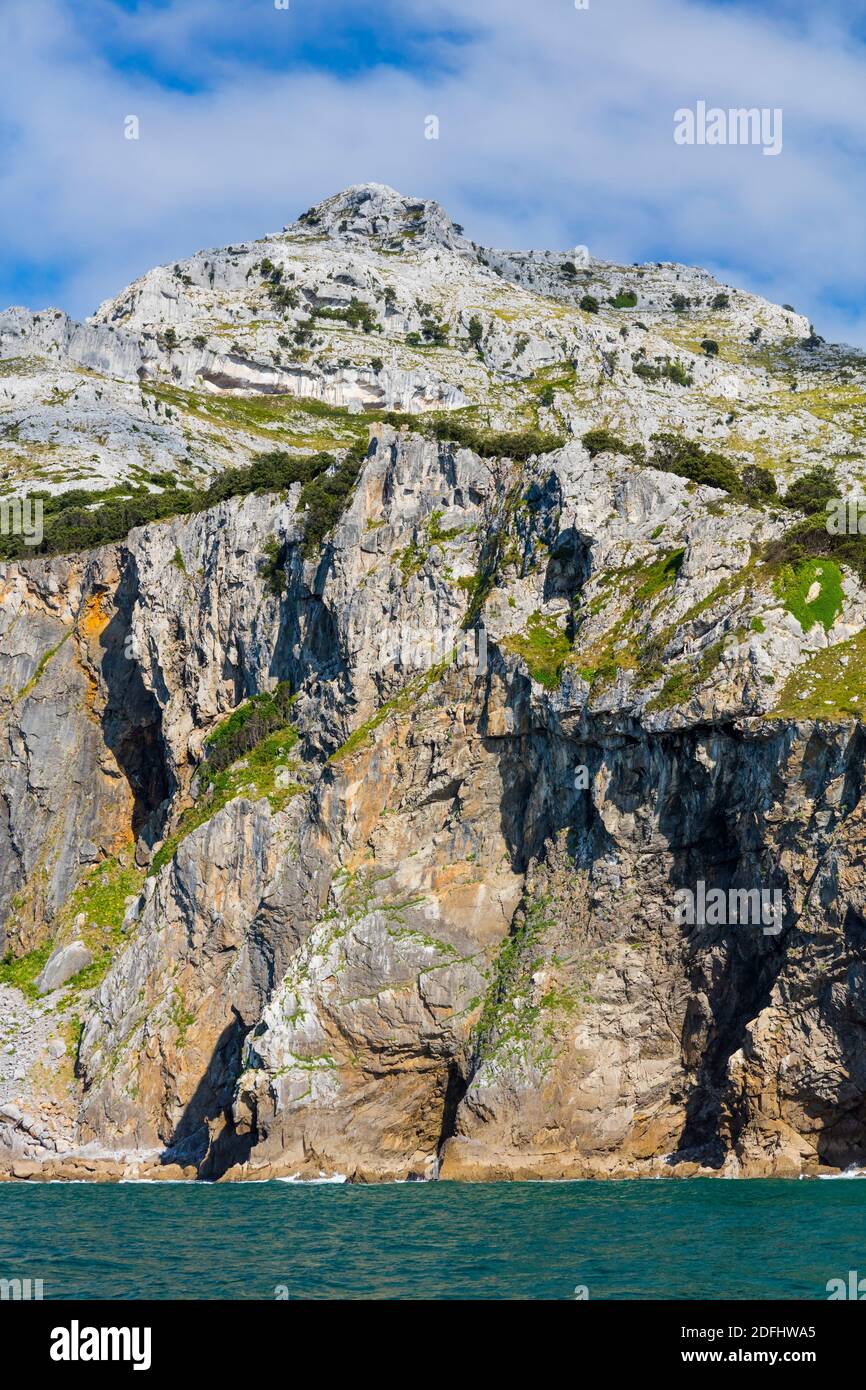 Candina Berg, 'Montaña Orientalische Costera", Biscaya, Kantabrien, Spanien, Europa Stockfoto