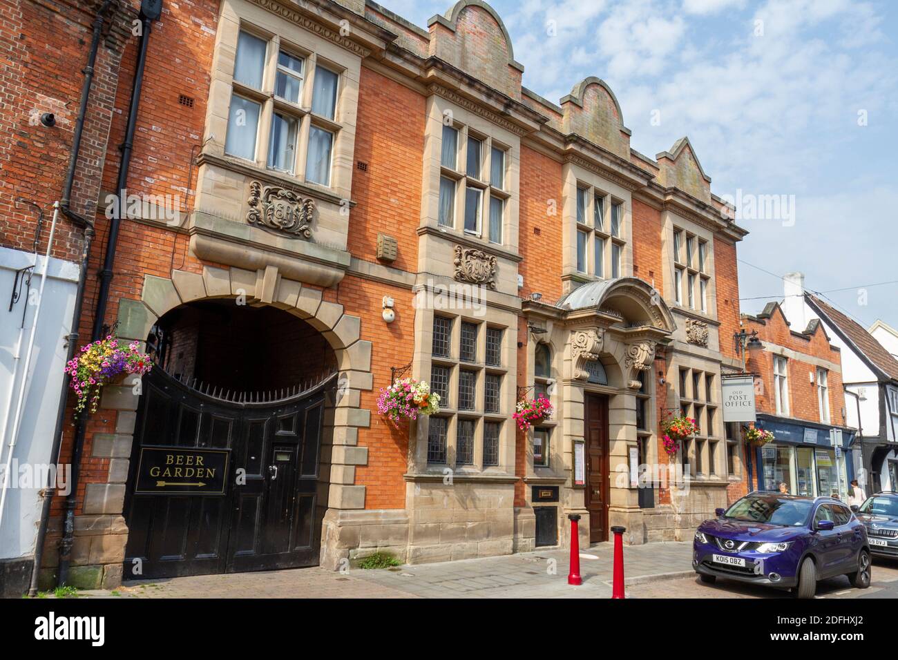 The Old Post Office, jetzt ein öffentliches Haus und Bar, Newark-on-Trent, Nottinghamshire, Großbritannien. Stockfoto