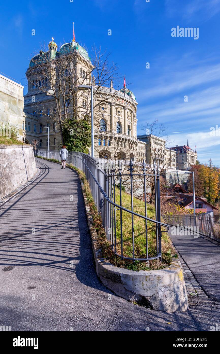 Die Bundesversammlung, Das Schweizer Parlament, Bern, Schweiz, Stockfoto