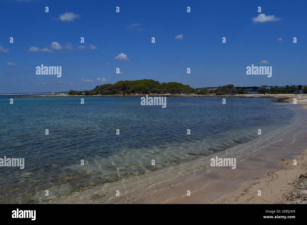 Isola dei conigli, Italien, Apulien, Porto Cesareo Stockfoto