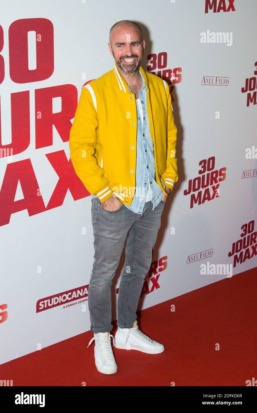 Julien Arruti besucht die Premiere von '30 Jours Max' am 07. Oktober 2020 im UGC Bercy in Paris, Frankreich. Foto von Nasser Berzane/ABACAPRESS.COM Stockfoto