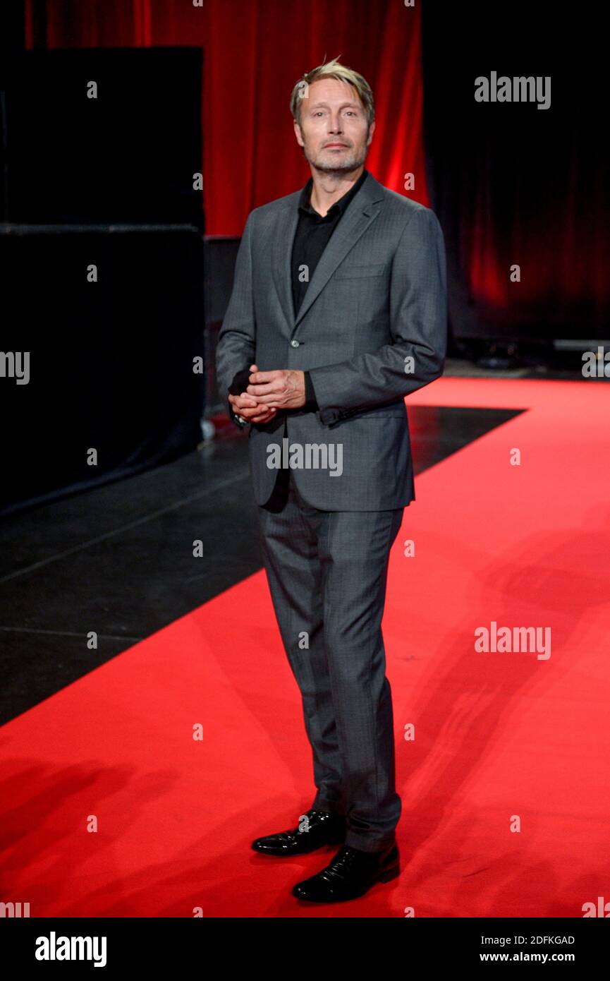 Mads Mikkelsen bei der Eröffnungsfeier des 12. Lumiere Film Festivals am 10. Oktober 2020 in Lyon, Frankreich. Foto von Julien Reynaud/APS-Medias/ABACAPRESS.COM Stockfoto