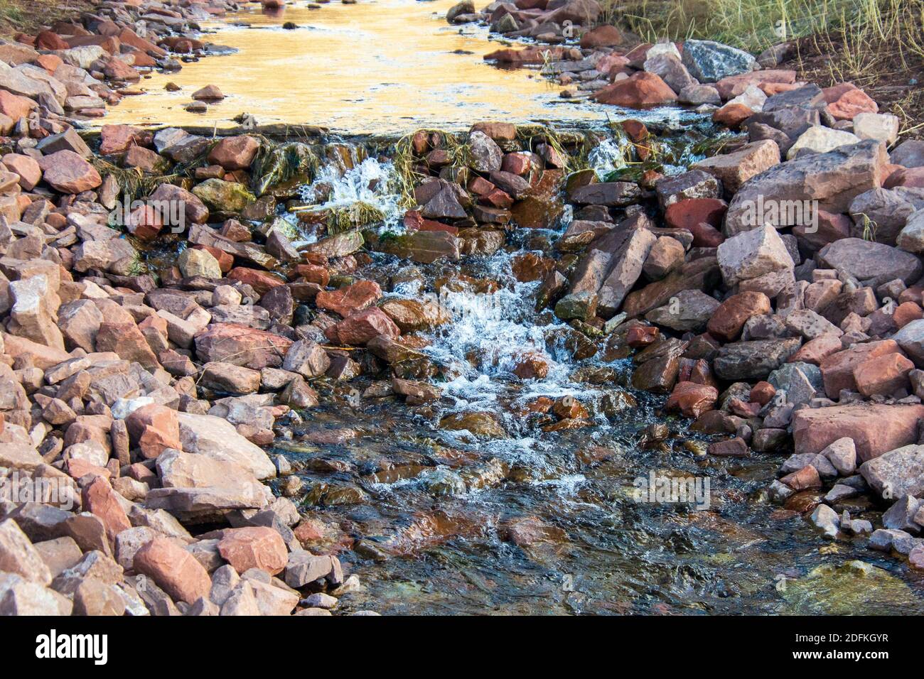 Sylvan Lake November 2020 Stockfoto