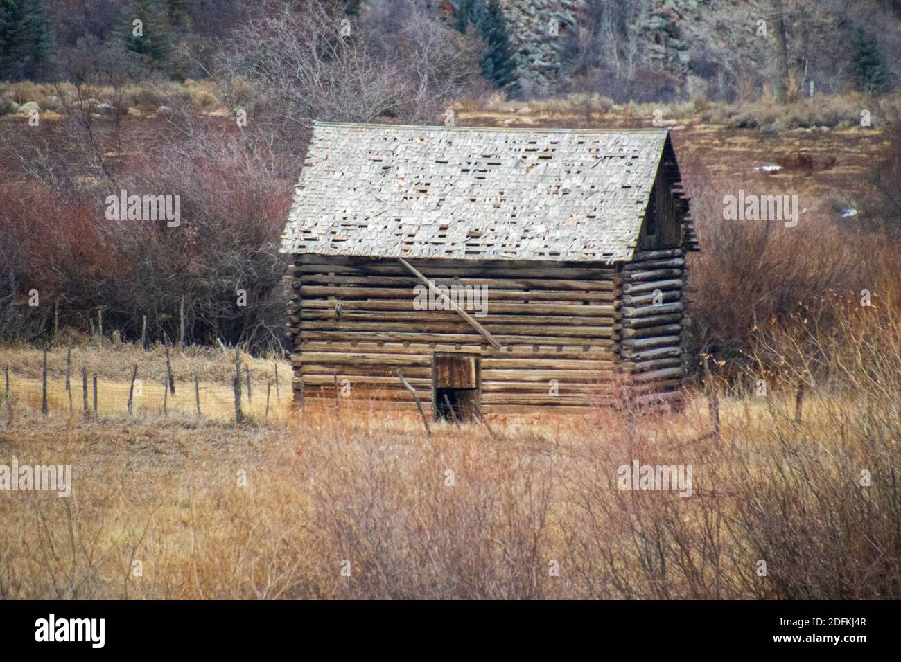 Sylvan Lake November 2020 Stockfoto