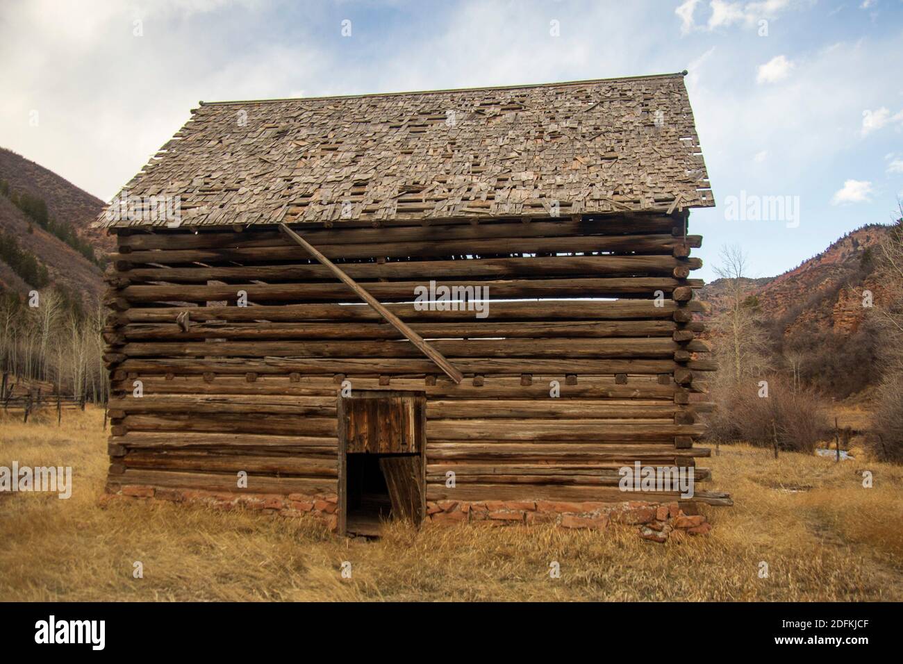 Sylvan Lake November 2020 Stockfoto