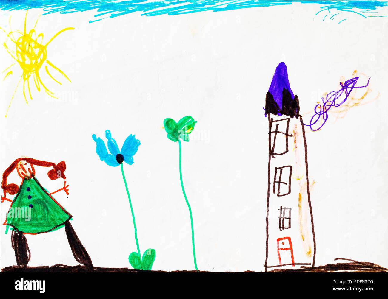 41+ Kinderzeichnung Haus Mit Garten, Zauberbibliothek, geschichten