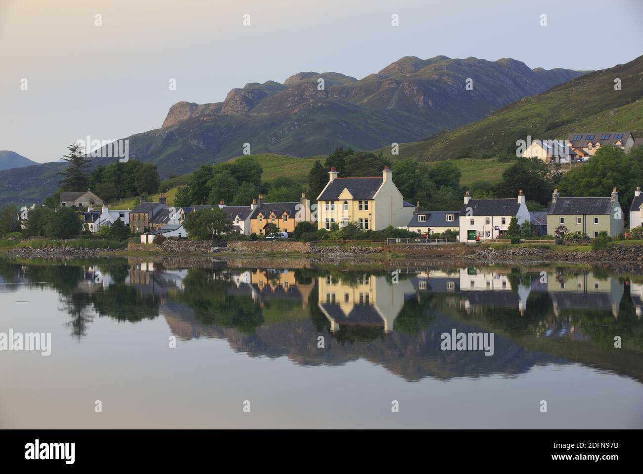 Dornie, Schottland, Vereinigtes Königreich Stockfoto