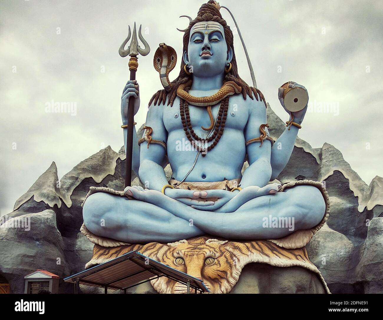lord Shiva God Statue in Surat gujrat Stockfoto