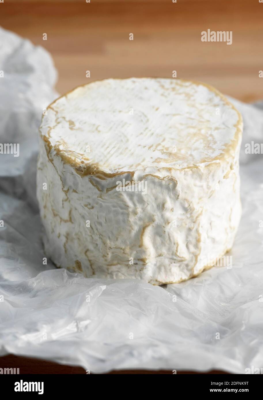 Brillat Savarin, französischer Käse, der mit Kuhmilch Stockfoto