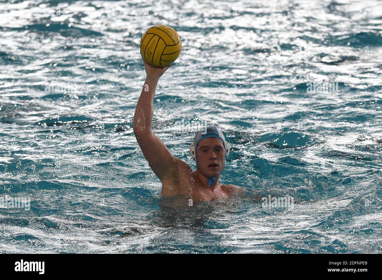 Savona, Italien. Dezember 2020. ZECH Reiko (OSC Potsdam) während Potsdam gegen Mediterrani, len Euro Cup Wasserball Spiel in savona, Italien, Dezember 06 2020 Quelle: Independent Photo Agency/Alamy Live News Stockfoto