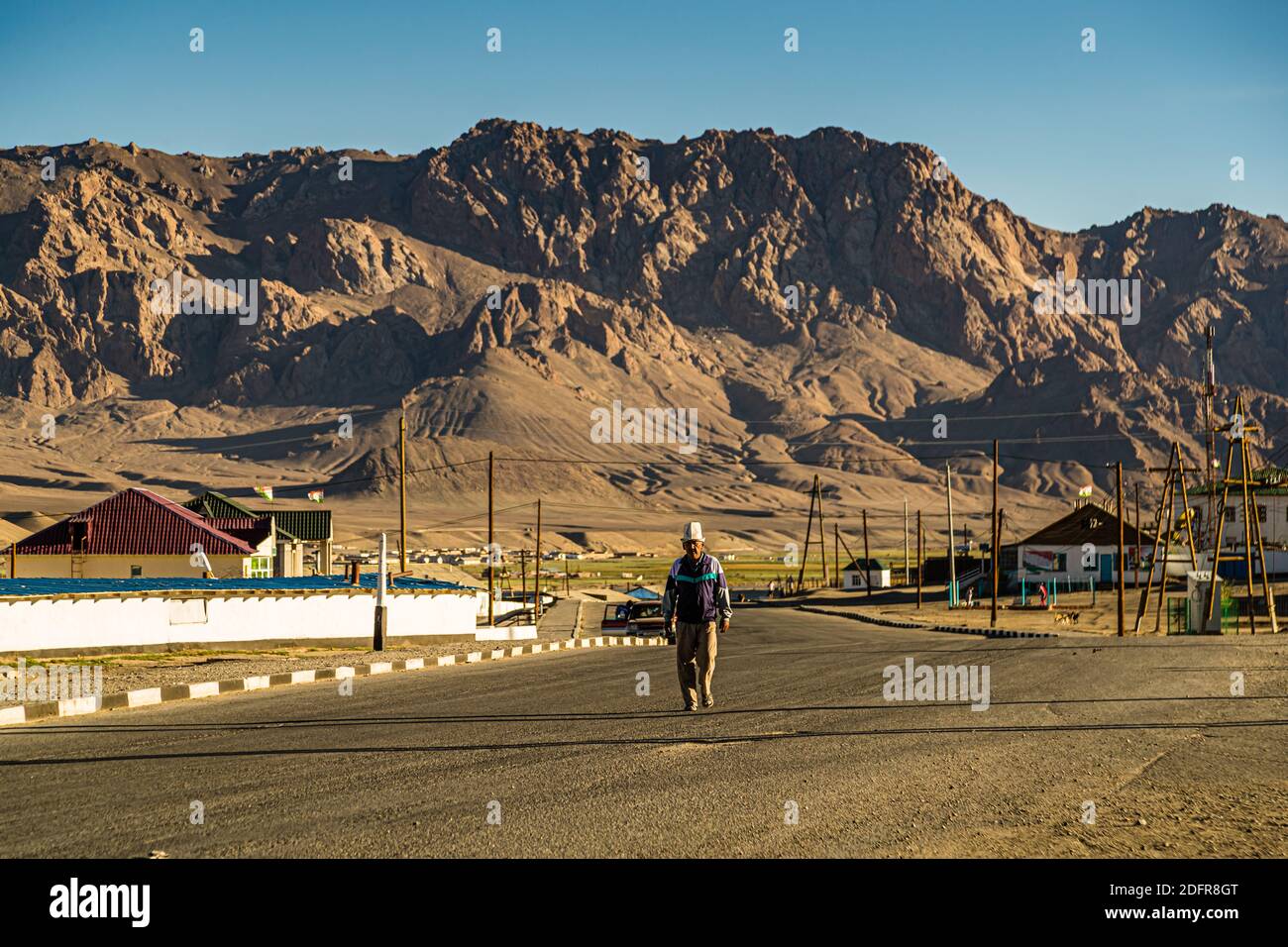 Murghab, Tadschikistan Stockfoto