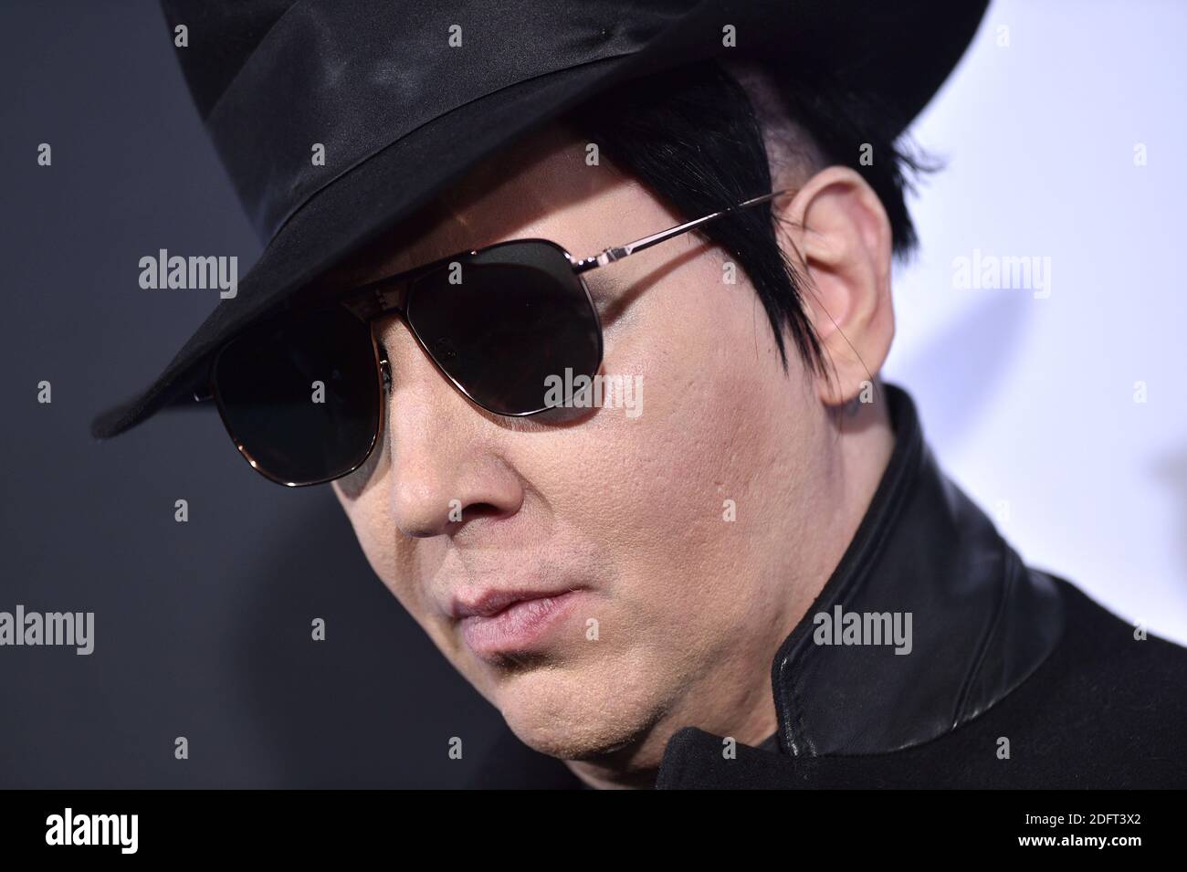 Marilyn Manson besucht am 17. Oktober 2018 die Universal Pictures' 'Halloween' Premiere im TCL Chinese Theatre in Los Angeles, CA, USA. Foto von Lionel Hahn/ABACAPRESS.COM Stockfoto