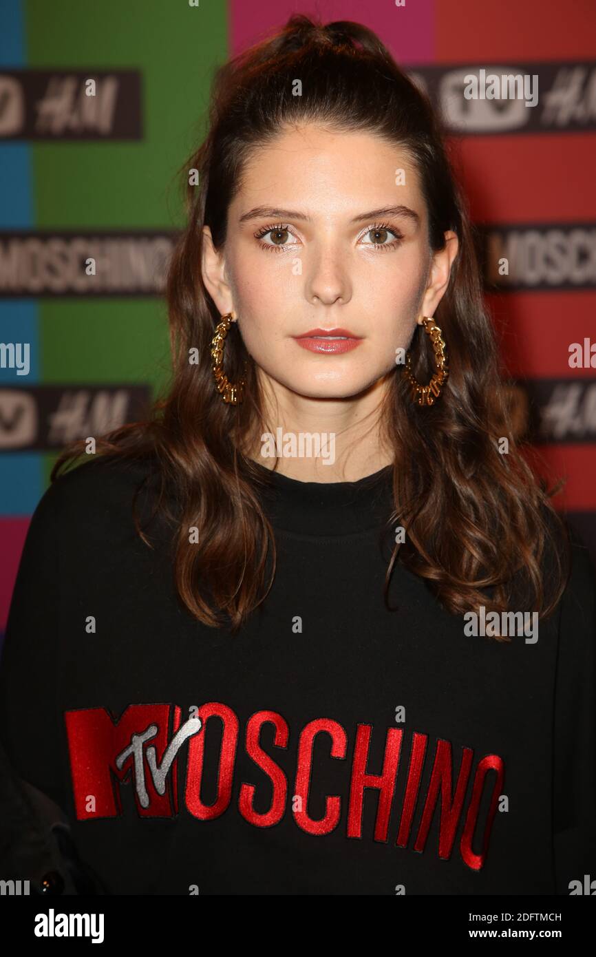 Josephine Japy trifft am 06. November 2018 auf der MoSCHINO [tv] H&M Launch Party in der Le Dernier Etage in Paris, Frankreich, ein. Foto von Jerome Domine/ABACAPRESS.COM Stockfoto