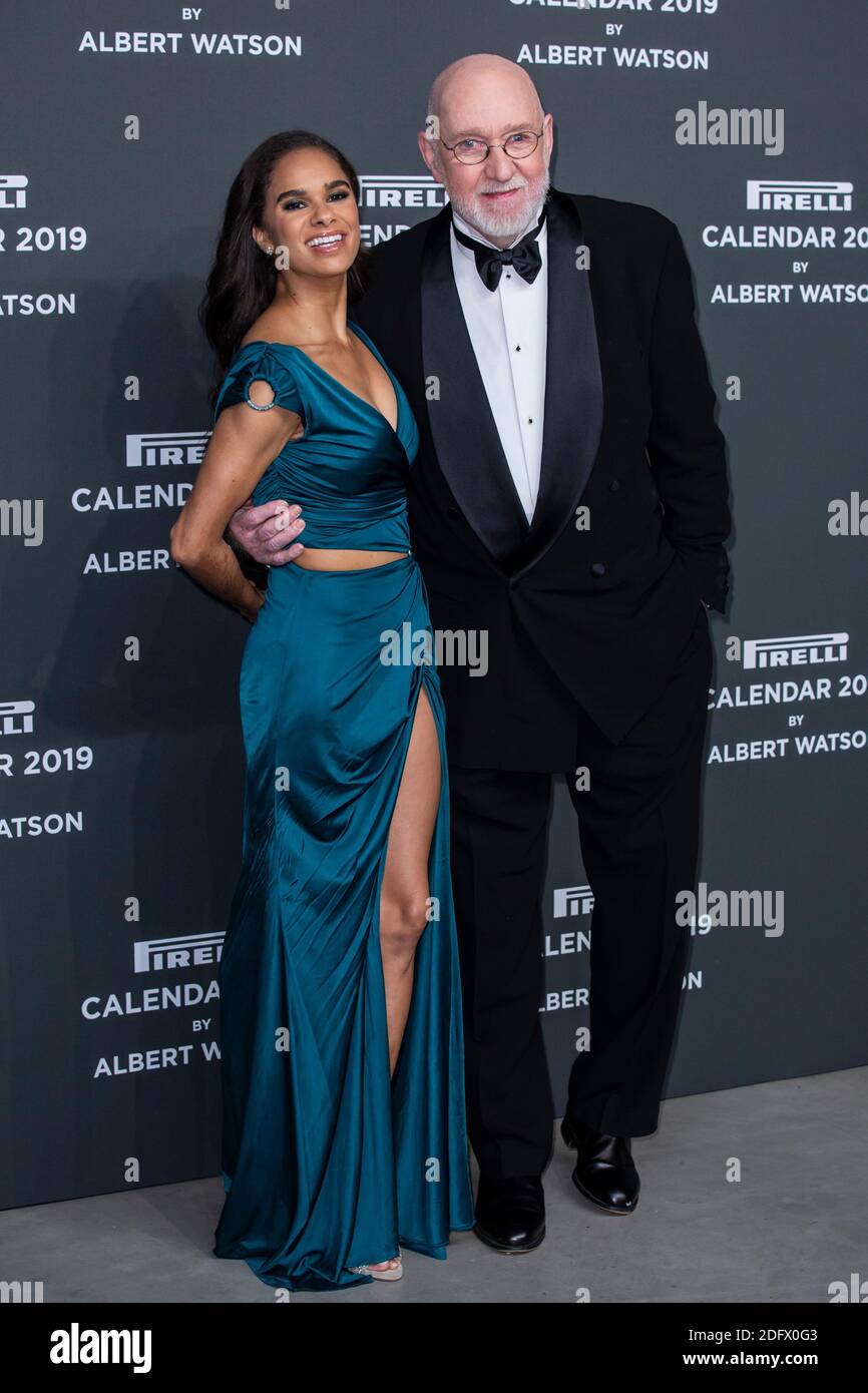 Misty Copeland, Albert Watson an der Gala-Nacht für die offizielle Präsentation von Pirelli Kalender 2019 der Cal im Hangar Bicocca in Mailand, Italien am 5. Dezember 2018 statt. Foto von Marco Piovanotto/ABACAPRESS.COM Stockfoto