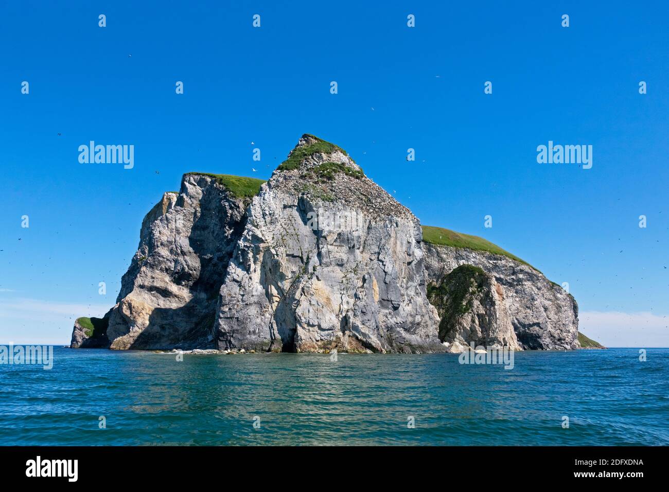 Nuneangan Insel, Beringmeer, russischen Fernen Osten Stockfoto