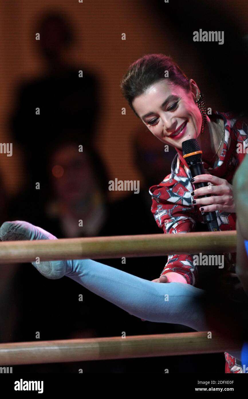 Aurelie Dupont in der Fernsehshow Le Grand Echiquier im Palais des Beaux-Arts in Lille, Frankreich, 20. Dezember 2018. Foto von Sylvain Lefevre/ABACAPRESS.COM Stockfoto