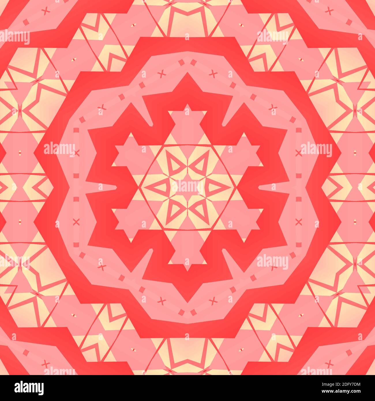 Vektor Mandala Bunten Orientalischen Runde Spitze Design Indische Afrikanische Stammeskunst Stockfotografie Alamy