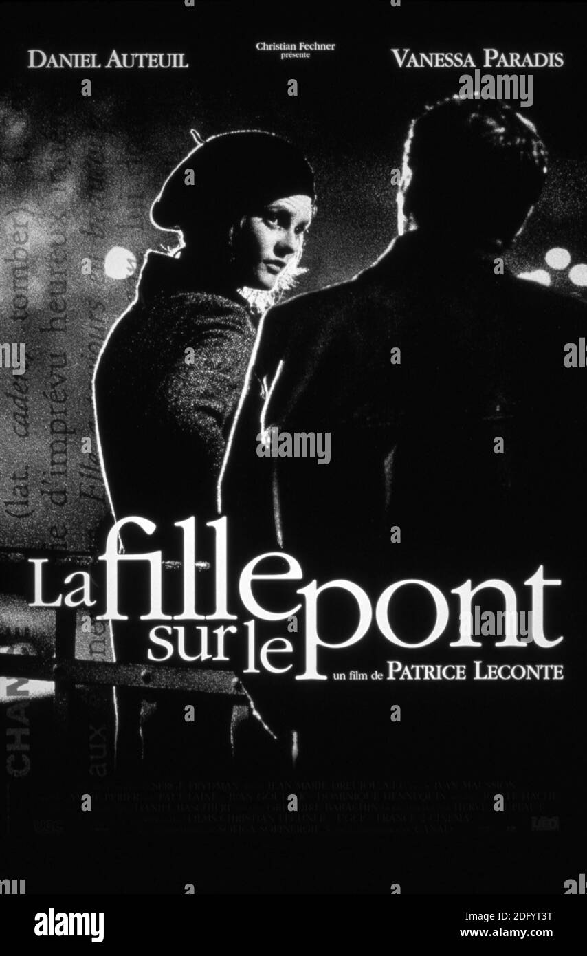 La Fille sur le Pont Stockfoto