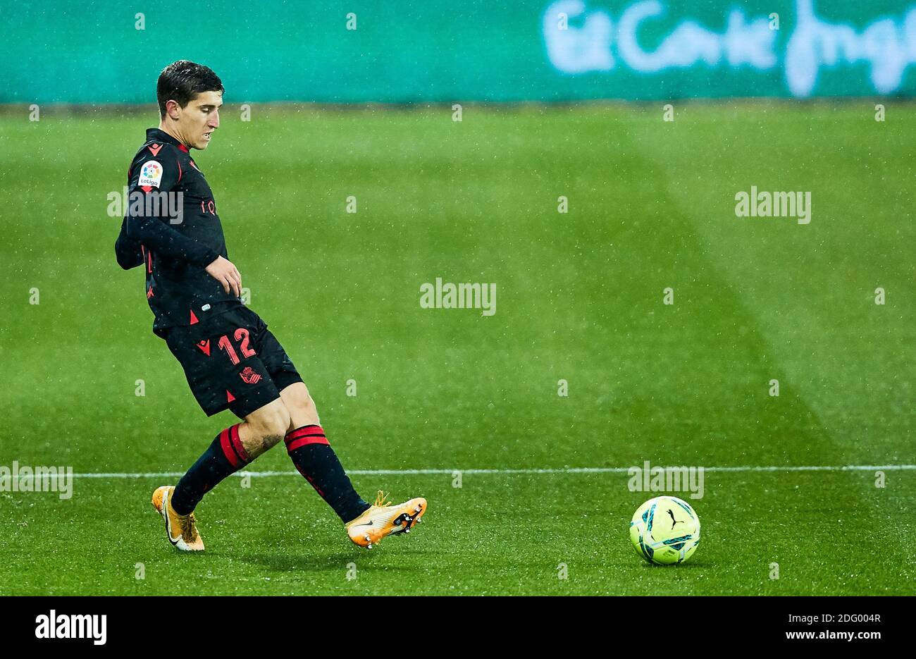 Aihen Munoz von Real Sociedad während der spanischen Meisterschaft La Liga Fußballspiel zwischen Deportivo Alaves und Real Sociedad am 6. Dezember 2020 in San Mames Stadion in Vitoria, Spanien - Foto Inigo Larreina / Spanien DPPI / DPPI / LM Stockfoto