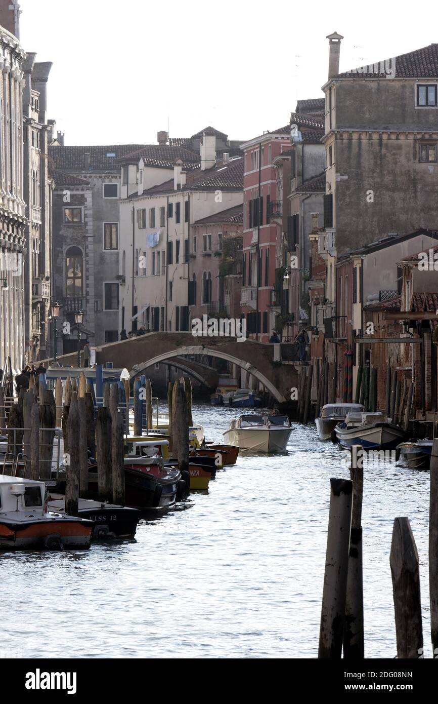 Venedig abseits der ausgetretenen Pfade Stockfoto