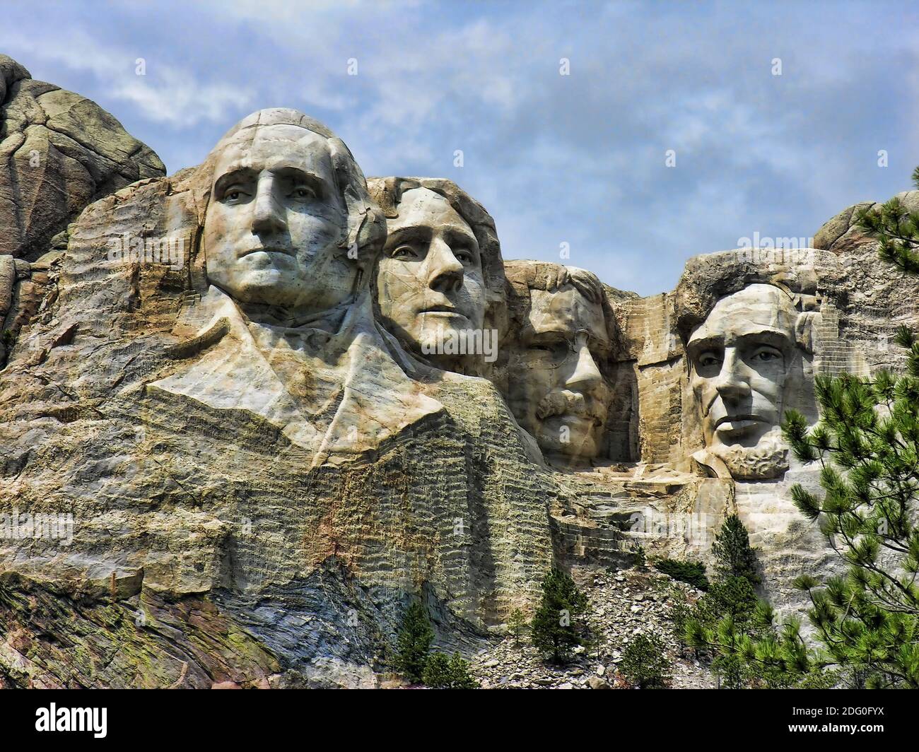 Mount Rushmore, South Dakota Stockfoto