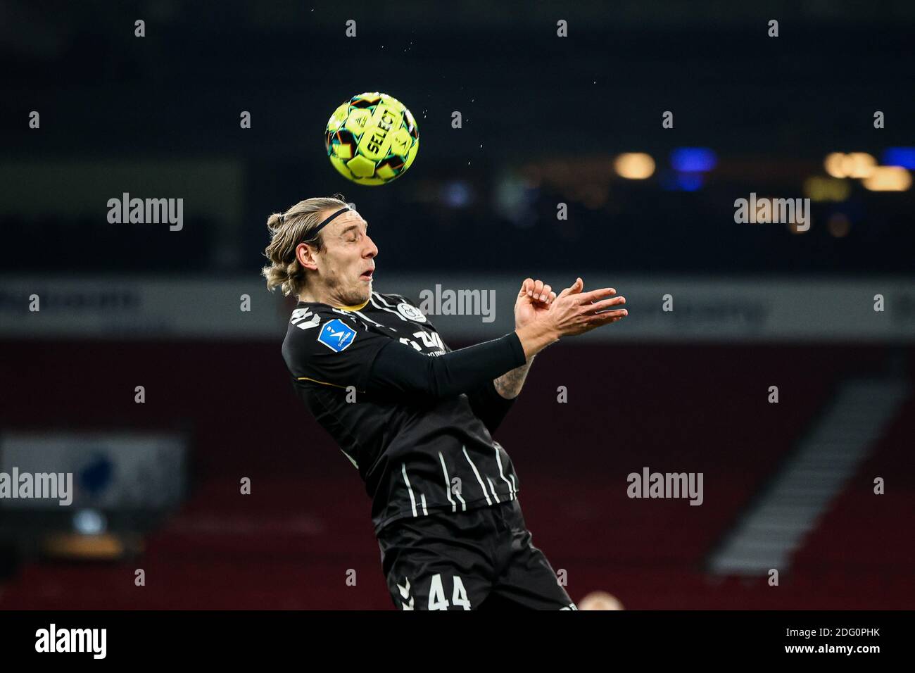 Kopenhagen, Dänemark. Dezember 2020. Nicolai Brock-Madsen (44) von AC Horsens im 3F Superliga Spiel zwischen FC Kopenhagen und AC Horsens in Parken, Kopenhagen gesehen. (Foto Kredit: Gonzales Foto/Alamy Live News Stockfoto