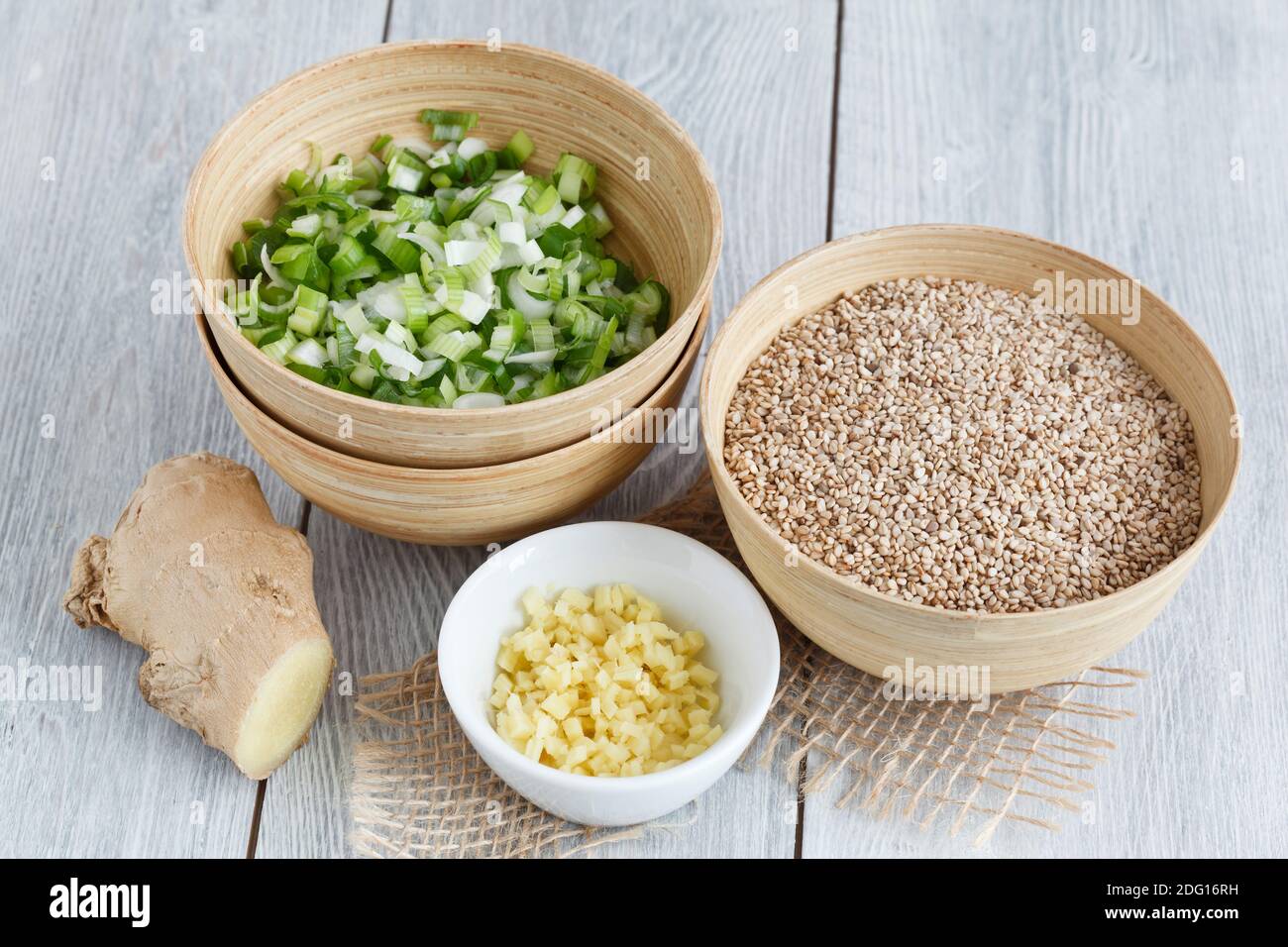 Frischen Zutaten Stockfoto